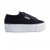 Scarpe Sneakers Superga 2790 Platform alte da donna rif. S9111LW-F83