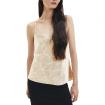 Canotta top Calvin Klein in satin stampata da donna rif. K20K204365