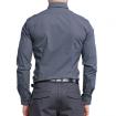 Camicia Calvin Klein slim fit in popeline con stampa microfantasia da uomo rif. K10K108414