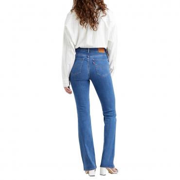 Jeans Levi's 725 Bootcut a vita alta con orlo tagliato da donna rif.  18759-0096