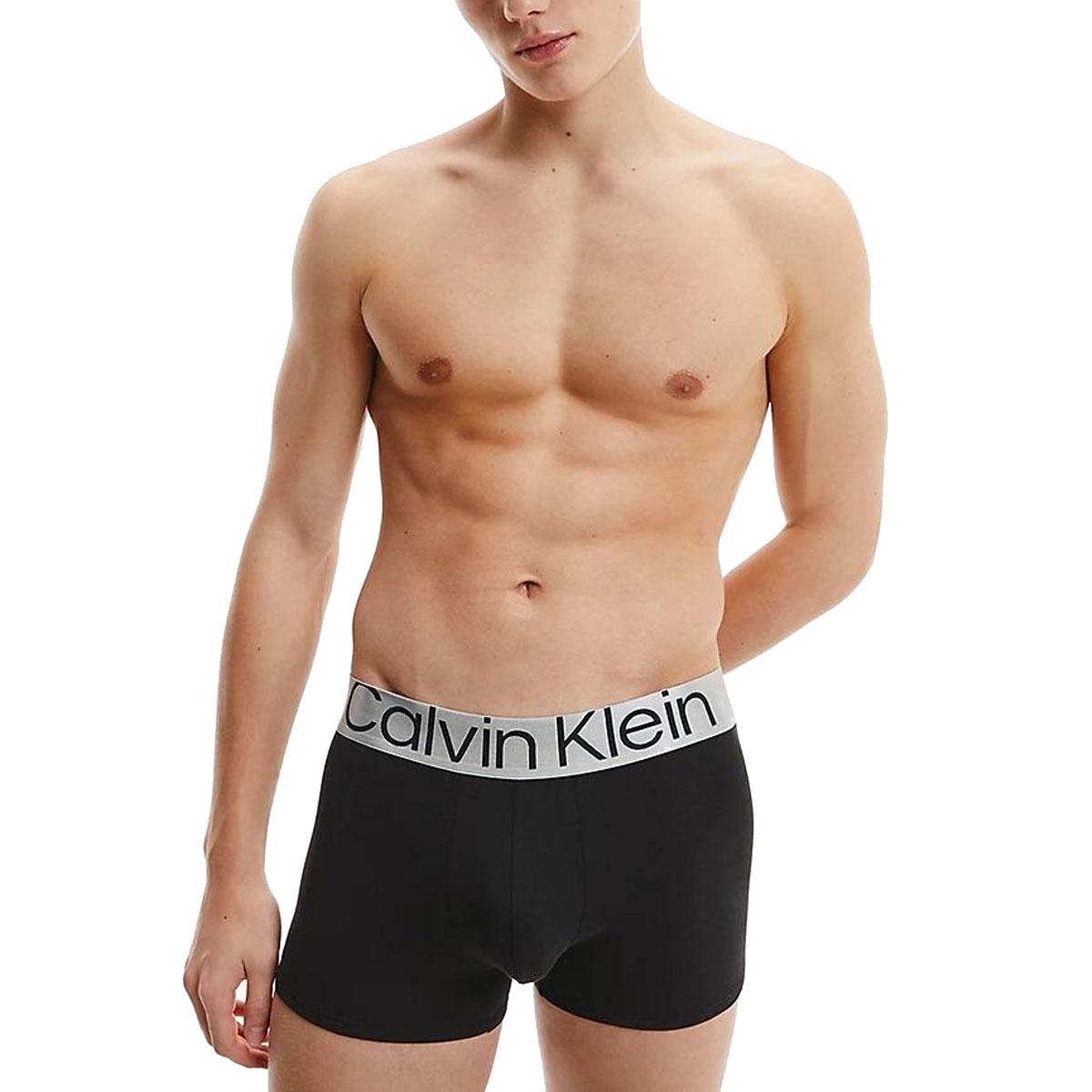 Calvin Klein Uomo Abbigliamento Intimo Boxer shorts Boxer shorts aderenti Boxer aderenti lunghi in confezione da 3 CK Standards 