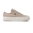 Scarpe Sneakers Tommy Jeans basse in tessuto con suola in gomma da donna rif. EN0EN01673