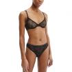 Slip bikini Calvin Klein Underwear CK One semi-trasparente da donna rif. QF6792E-UB1