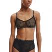 Brassiere Calvin Klein Underwear CK One in rete semi-trasparente da donna rif. QF6786E-UB1