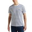 T-shirt Lee girocollo fantasie a righe con mini logo da uomo rif. L63UPY