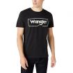 T-shirt Wrangler Frame Logo con stampa sul petto da uomo rif. W7H3D3