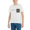 T-shirt Ciesse Piumini Nicor con tasca in nylon da uomo rif. 225CPMT0001