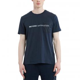 T-shirt Ciesse Piumini Nicor con tasca in nylon da uomo rif. 225CPMT0001