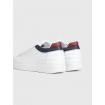 Scarpe Sneakers Tommy Hilfiger in pelle colorblock da donna rif. FW0FW06511