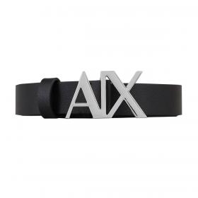 Cintura Armani Exchange in Pelle con fibbia e logo circolare da donna rif. 941125 CC719