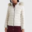 Piumino Tommy Jeans aderente con dettaglio in pelliccia da donna rif. DW0DW08588