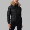 Piumino Blauer USA Lydia ad Onde con Cappuccio in Pelliccia da donna rif. 22WBLDC03141-006047