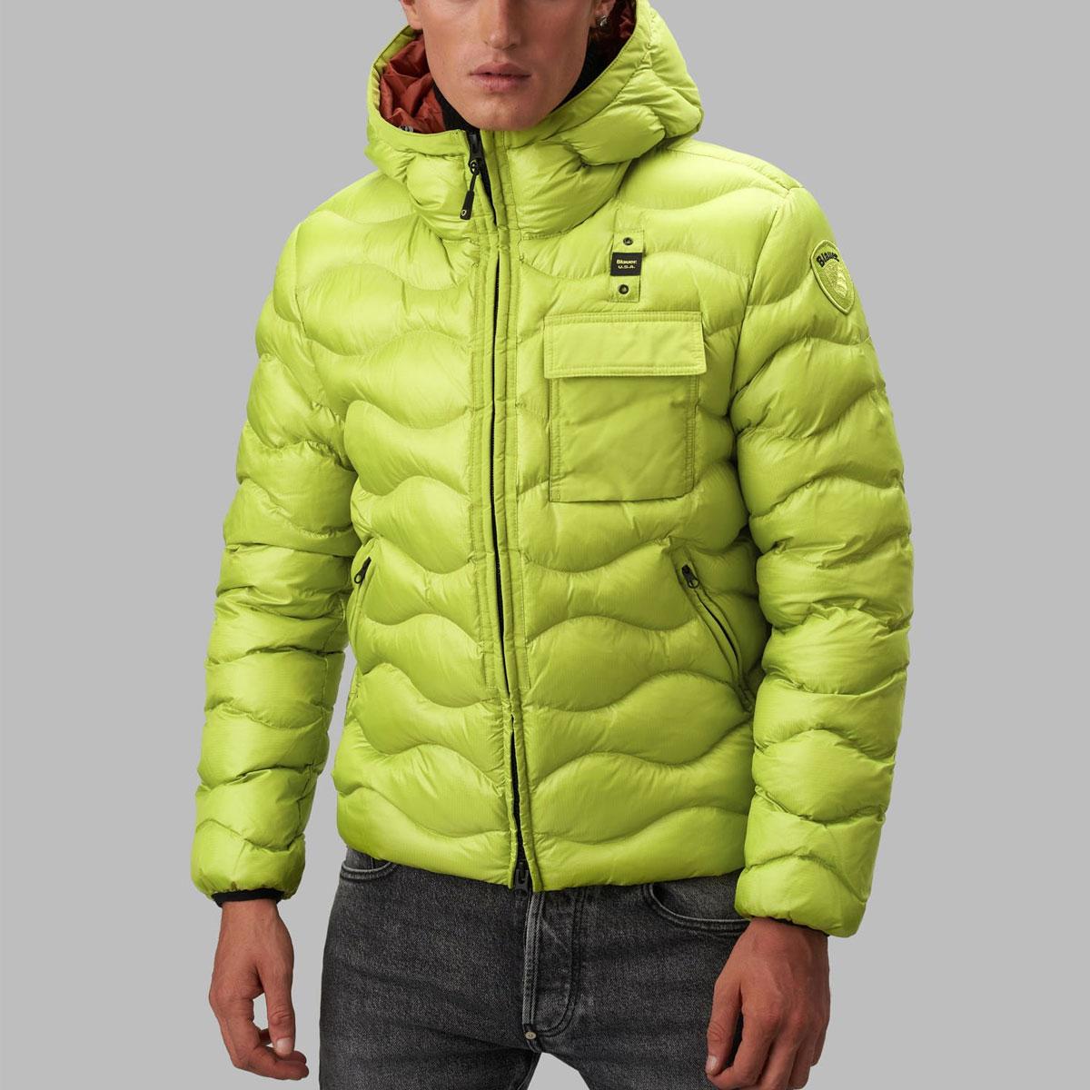 Piumino blauer verde outlet