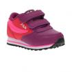 Scarpe Sneakers Fila Orbit Velcro Infants in ecopelle da bimba rif. 1011080-43066