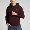 Felpa Lee Plain Hoodie con mini logo e cappuccio da uomo rif. L80YRY