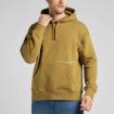 Felpa Lee Logo Loose Hoodie con maxi stampa e cappuccio da uomo rif. L84HTJ