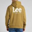 Felpa Lee Logo Loose Hoodie con maxi stampa e cappuccio da uomo rif. L84HTJ