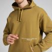 Felpa Lee Logo Loose Hoodie con maxi stampa e cappuccio da uomo rif. L84HTJ
