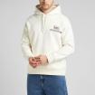 Felpa Lee Logo Loose Hoodie con maxi stampa e cappuccio da uomo rif. L84HTJ