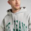 Felpa Lee Hoodie Seasonal con cappuccio e maxi stampa da uomo rif. L84JRY