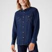 Camicia Wrangler Icons 27MW Western in denim da uomo rif. W5MSLW