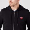 Felpa Wrangler con zip e cappuccio con logo da uomo rif. W664HA