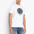 T-shirt Armani Exchange Smiley World regular fit in cotone organico da uomo rif. 6LTZJS ZJ8EZ