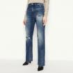 Jeans Armani Exchange cinque tasche in denim di cotone riciclato cuffed straight da donna rif. 6LYJ85 Y4WEZ