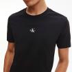 T-Shirt Calvin Klein con monogramma in cotone biologico da uomo rif. J30J322466