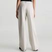 Pantaloni Calvin Klein A Gamba Larga In Lino da donna rif. K20K205226