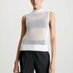 Gilet Calvin Klein Canotta traforata da donna rif. K20K205608