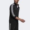 Giacca Felpa Adidas Primegreen Essentials Warm-up 3-stripes da uomo rif. H46099