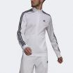 Giacca Felpa Adidas Primegreen Essentials Warm-up 3-stripes da uomo rif. H46102