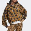 Felpa Adidas Essentials 3-Stripes Animal Print Hoodie da donna rif. IC8686