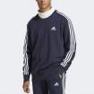 Felpa Adidas Essentials French Terry 3-Stripes da uomo rif. IC9318