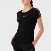 T-shirt Emporio Armani EA7 Dynamic Athlete in tessuto tecnico Natural Ventus7 da donna rif. 3RTT02 TJKUZ