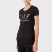 T-shirt Emporio Armani EA7 Graphic Series con maxi logo da donna rif. 3RTT17 TJDZZ