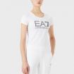 T-shirt Emporio Armani EA7 Girocollo con stampa da donna rif. 3RTT24 TJDZZ