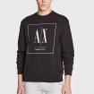 Felpa Armani Exchange girocollo con stampa da uomo rif. 3RZMAB ZJ83Z