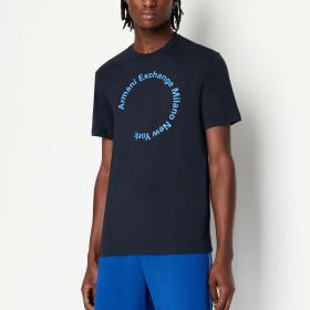 T-Shirt Armani Exchange girocollo regular fit da uomo rif. 3RZTCL ZJ9TZ