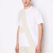 T-Shirt Armani Exchange girocollo in cotone comfort fit macro-logo da uomo rif. 3RZTLD ZJH4Z