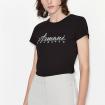 T-Shirt Armani Exchange regular fit in jersey da donna rif. 8NYT91 YJG3Z