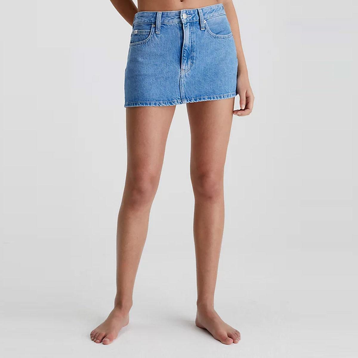 Gonna Calvin Klein Jeans Minigonna Micro Di Jeans da donna rif