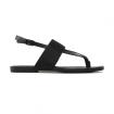 Sandali Calvin Klein Jeans Flat Sandal Toepost Webbing da donna rif. YW0YW00956