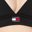 Top Tommy Jeans Bralette A Coste Con Distintivo da donna rif. DW0DW15305