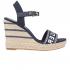 Sandali Tommy Hilfiger Alti Con Plateau E Fascetta Iconica da donna rif. FW0FW07088