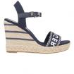 Sandali Tommy Hilfiger Alti Con Plateau E Fascetta Iconica da donna rif. FW0FW07088