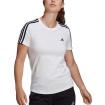 T-shirt Adidas Loungewear Essentials Slim 3-Stripes da donna rif. GL0783