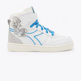 Scarpe Sneakers Diadora Magic Basket Mid Bugs Bunny PS da bambino rif. 501.179576-C8450