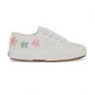 Scarpe Sneakers Superga 2750 Kids Embroidery Flowers da bambina rif. S2123UW-A5E